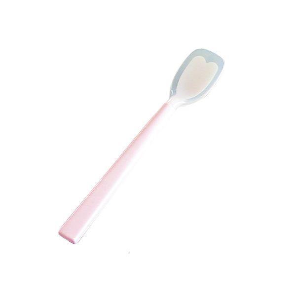 他サイト： 4545101100076 岡部洋食器製作所 口あたりやさしいスプーン レギュラー ピンク KU-02P OSP1401 フセ企画の商品画像