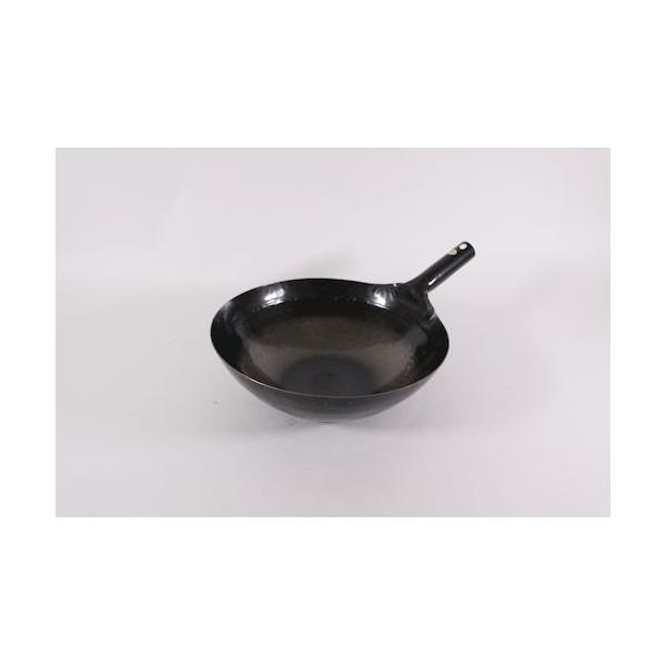 カンダ 鉄打出片手中華鍋 1.6mm 33cm 山田工業所 業務用 05-0039-0204 鉄打出し 4949362001439