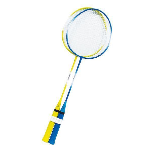 他サイト： 4982724233994 SNOOPY SN−101 バドミントンラケット・シャトルセット 2本組 色：イエロー／ブルーの商品画像