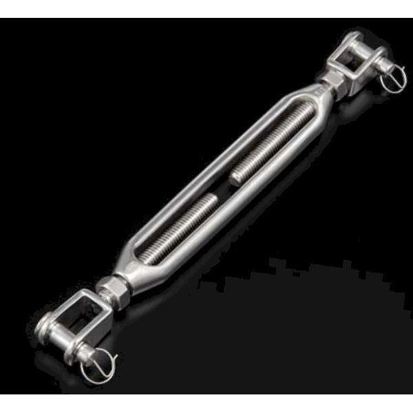 ステンレス　枠式ターンバックル(アイ＆アイ) ステンレス製枠式ターンバックル アイ&アイタイプ TRUSCO 【通販