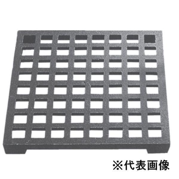 【個人宅配送不可】【個数：1個】法山本店 CM-450 直送 代引不可 鋳鉄製足付ためます用蓋 黒色 適用みぞ幅 mm 450 CM450