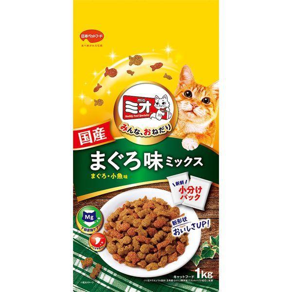 他サイト： 日本ペットフード 4902112046395 ミオドライミックス まぐろ味 1kgの商品画像