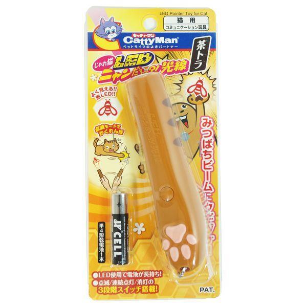 他サイト： ドギーマン 4976555845174 じゃれ猫 LEDニャンだろ〜？！光線 茶トラの商品画像