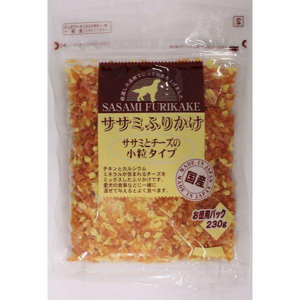 他サイト： 九州ペットフード 4941605012929 お買い得ふりかけ 鶏ささみとチーズ小粒タイプ 230gの商品画像
