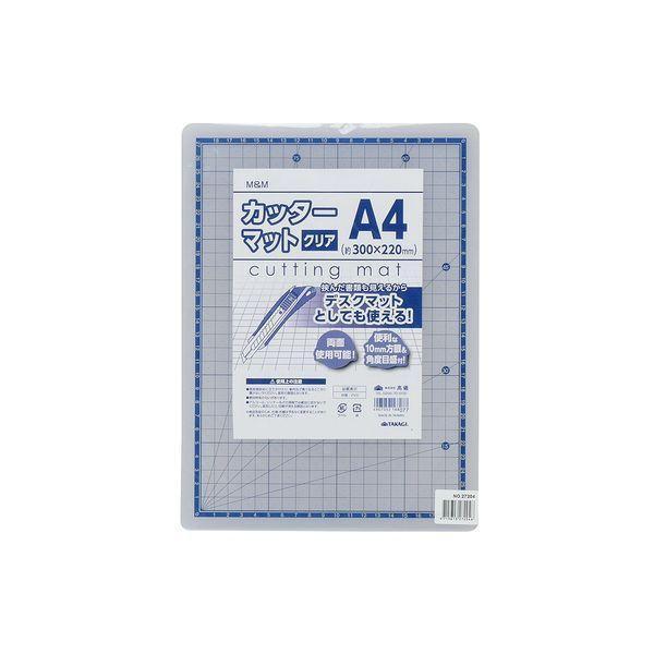 他サイト： 高儀 TAKAGI 1068274 M＆M カッターマット クリア A4の商品画像