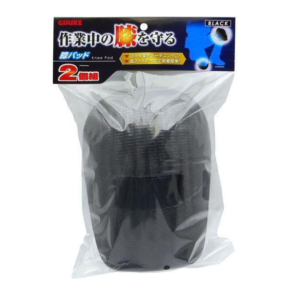 他サイト： 高儀 TAKAGI 1317920 GISUKE UKE 膝サポートパット ブラック 2個組の商品画像