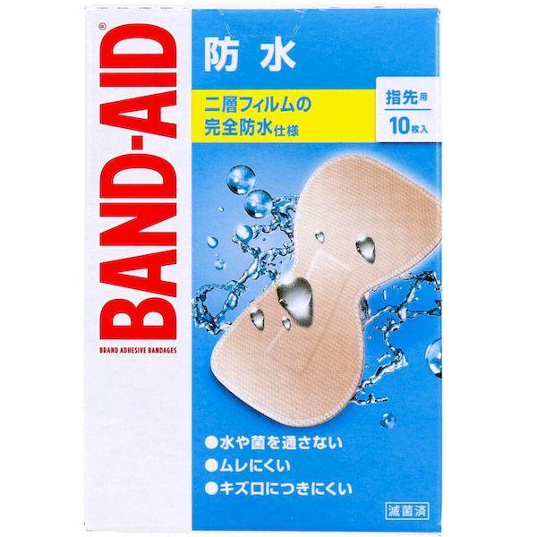 他サイト： 4901730230230 バンドエイド 防水 指先用 10枚入の商品画像