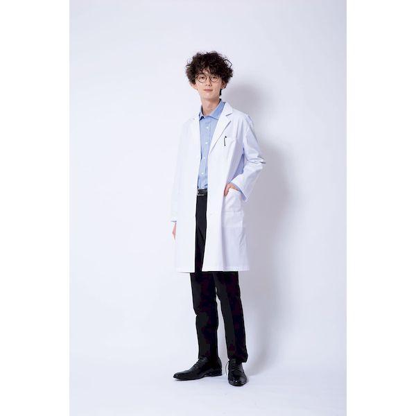 他サイト： 【個数：1個】4535847030508 直送 代引不可 松吉医科器械 マツヨシ ドクターコート メンズ MY−DCM01 LLの商品画像