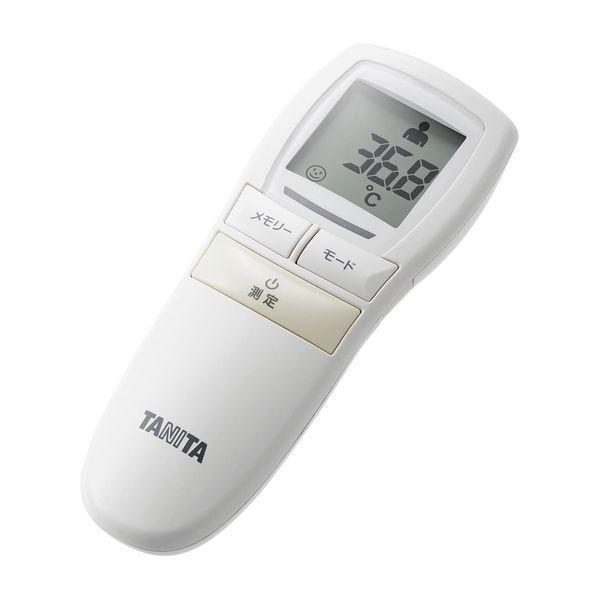 他サイト： 【個数：1個】タニタ（TANITA） 4904785170148 直送 代引不可 非接触体温計 BT−543 アイボリーの商品画像