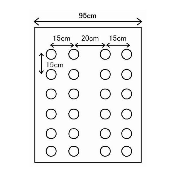 送料無料 穴あきホールマルチ 9415 黒 農業用マルチ Buyee Buyee Japanese Proxy Service Buy From Japan Bot Online