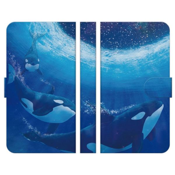 Android One e S10 S9 S8 S7 S6 S5 X5 X4 蒠^ X}z P[X Jo[ Night Aquarium Fujina V` CJ NW 