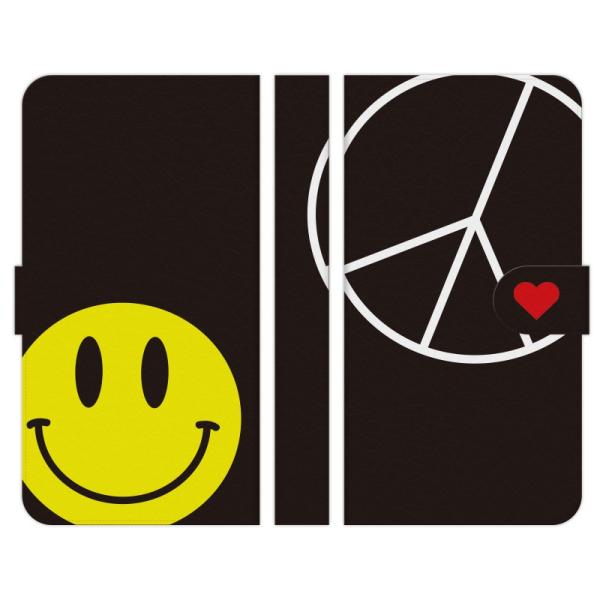 Android One e S8 S7 S6 S5 X5 X4 蒠^ X}z P[X Jo[ PEACE &amp; SMILE F X}C[ X}C[tFCX X}C