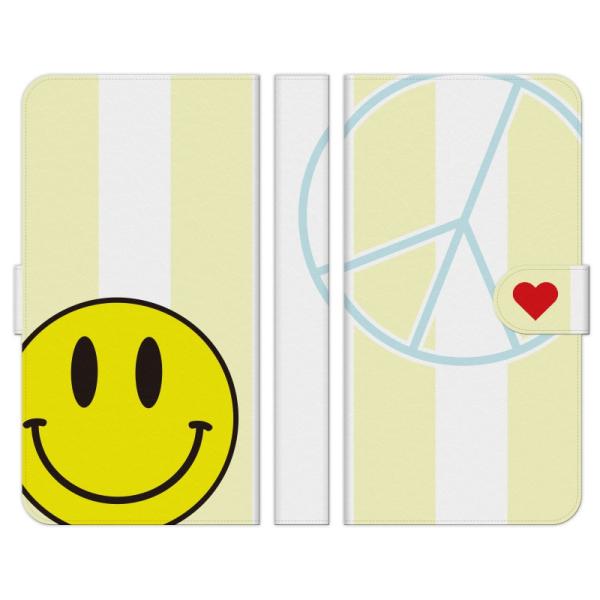 Android One e S8 S7 S6 S5 X5 X4 蒠^ X}z P[X Jo[ PEACE &amp; SMILE I X}C[ X}C[tFCX X}C