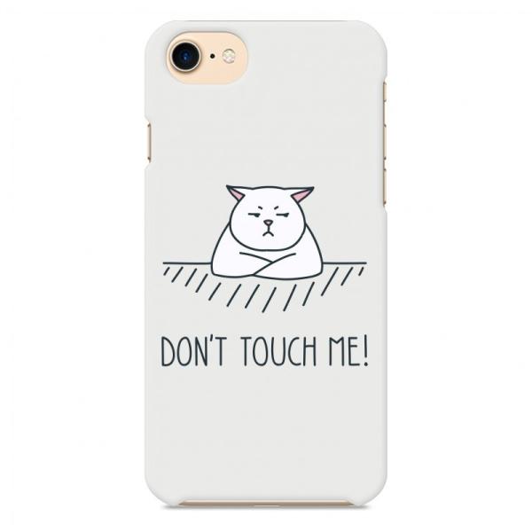 Android One 各種 S10 S9 S8 S7 S6 S5 X5 X4 ハード スマートフォン スマホ ケース カバー don't touch me ネコ B ねこ 猫