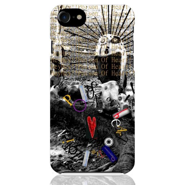 iPhone �e�� 17 Pro Air 16 16e 15 14 13 12 Pro Max Plus mini SE ��3���� 11 XR �n�[�h �P�[�X �J�o�[ POISON HEART 12 ��쐽��