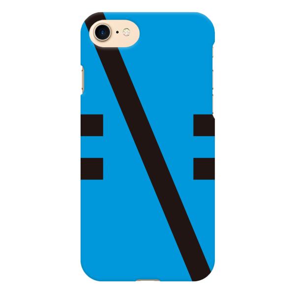 DIGNO 各種 J rafre E F C T M DUAL2 ハード スマートフォン スマホ ケース カバー 勝負服 71 水色 黒十字襷 馬