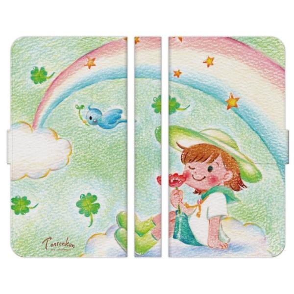 Xperia �e�� 1 10 5 8 Ace II III IV V VI VII VII �蒠�^ �P�[�X �J�o�[ Happy Lucy �݂�Ȃɓ͂� TONTENKAN �� ���� �N���[�o�[