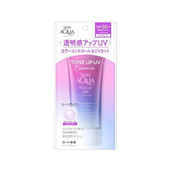 ロート製薬 スキンアクアトーンアップUVエッセンス 80g 日焼け止め UVカット 透明感 SPF50+PA++++ ラベンダー ウォータープルーフ :5011190:IDKだれでも健康ショップ - 通販 - Yahoo!ショッピング ロート製薬 スキンアクアトーンアップUVエッセンス 80g 日焼け止め UVカット 透明感 SPF50+PA++++ ラベンダー ウォータープルーフ :5011190:IDKだれでも健康ショップ - 通販 - Yahoo!ショッピング