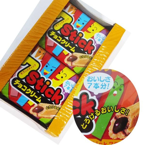 駄菓子 セブンスティック チョコクリーム 1袋７本入りｘ１２袋 やおきん なんでも屋 ヤフー店 通販 Yahoo ショッピング