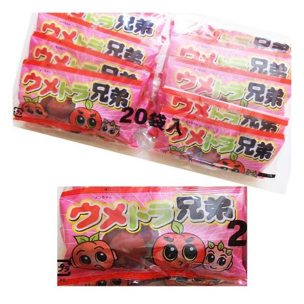 ウメトラ兄弟1袋3個入りx20袋 : 田舎の雑貨屋 - 通販 - Yahoo