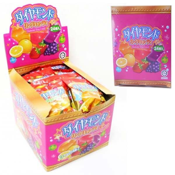 ダイヤモンドリングキャンディ24袋 (やおきん) : 田舎の雑貨屋
