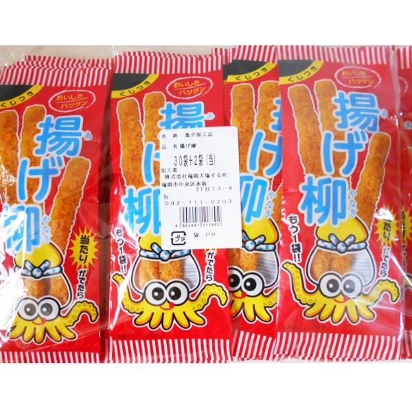 揚げ柳 くじ付き30 あたり分2 32袋 福岡大塩するめ なんでも屋 ヤフー店 通販 Yahoo ショッピング