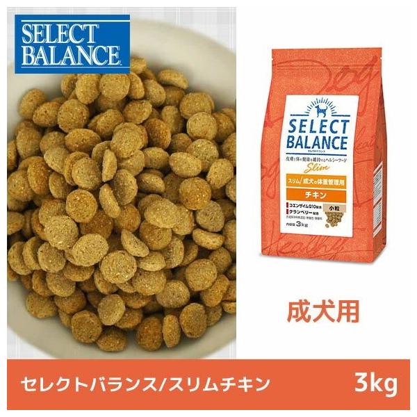 セレクトバランス スリム ラム 3kg ドックフード idog_fd-sl019