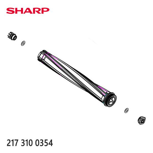 【純正品】SHARP シャープ EC-SR5-P 掃除機 ヘッド 回転ブラシ シャープ 掃除機 EC-SR5 部品 純正品】SHARP シャープ EC-SR5-P 掃除機