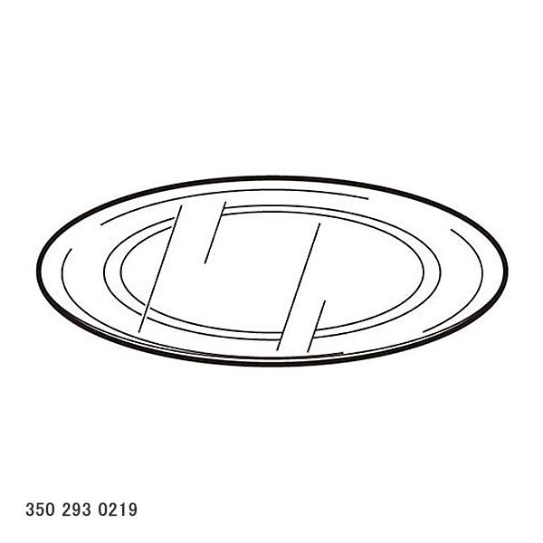 SHARP（シャープ） 【純正品】3502930219 丸皿(ガラス製) オーブン