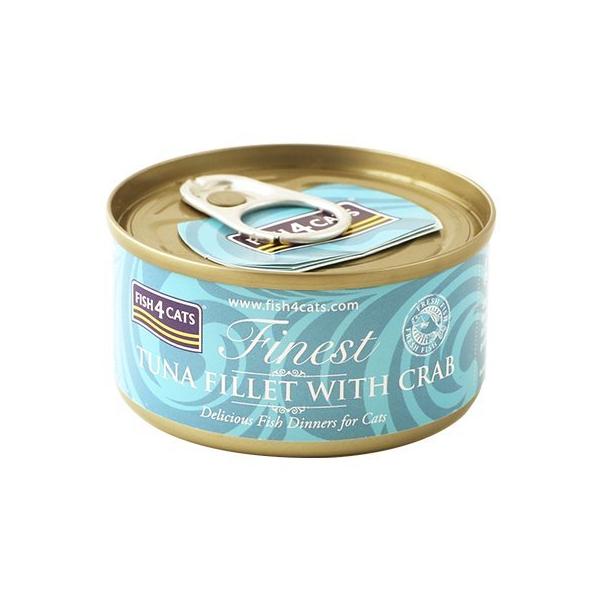 FISH4CATS �L�p �L���b�g�t�[�h �t�B�b�V��4�L���b�g �c�i���J�j 70g �I�[���X�e�[�W �L�� �� ���Y�� �����F cat visions