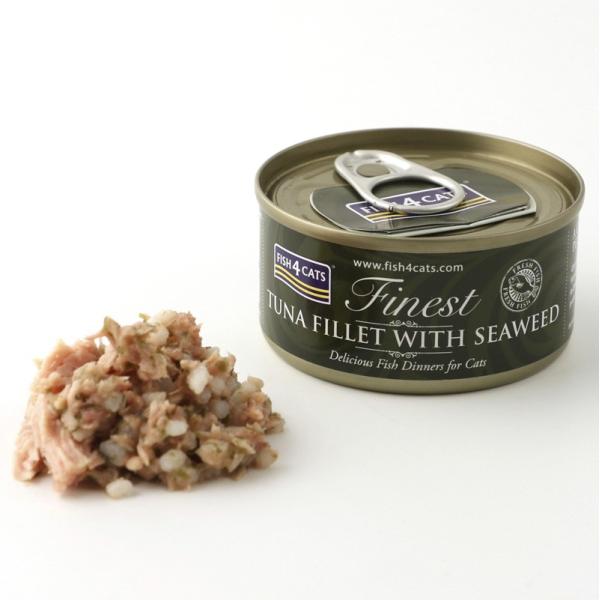 FISH4CATS �L�p �L���b�g�t�[�h �t�B�b�V��4�L���b�g �c�i���C�� 70g �I�[���X�e�[�W �L�� �� ���Y�� �����F cat visions