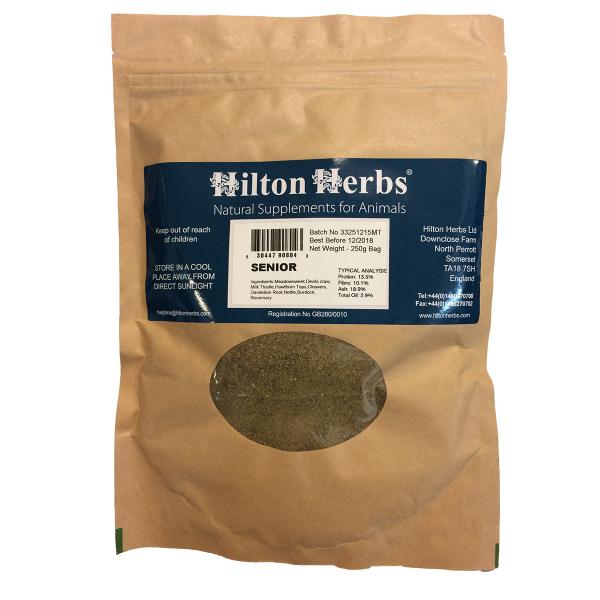 y񂹏iz p Tvg Hilton Herbs qgn[u VjAhbO(xe)(Senior Dog) ^Cv[250g] VR100% Y dog visions
