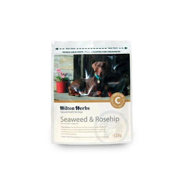 y񂹏izp Tvg Hilton Herbs qgn[u V[EB[h[Yqbv(Seaweed &amp; Rosehip)^Cv [125g] Y dog visions
