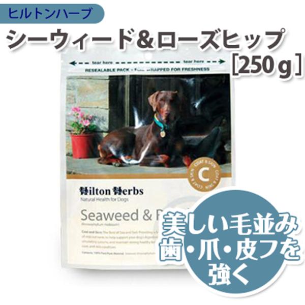 y񂹏iz p Tvg Hilton Herbs qgn[u V[EB[h[Yqbv(Seaweed &amp; Rosehip)^Cv [250g] Y dog visions