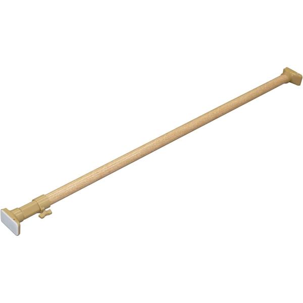 【商品仕様】商品名 ニュー突ぱり強力ポール 大 木調商品サイズ 幅 110〜190cm × 奥行 4cm × 高さ 7cm、パイプ径 直径2.96cm 2.54cm本体重量 0.8kg取付寸法 110〜190cm参考耐荷重 45〜15kg材...