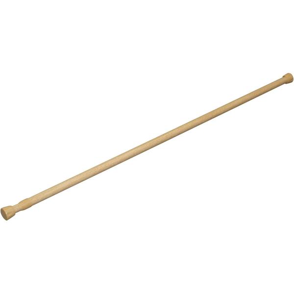 最大耐荷重10kg。厚地のカーテンも楽々吊るせる。強力タイプの突っ張り棒です。【商品仕様】商品名 突ぱり便利ポール レギュラーL 木調商品サイズ 幅 110〜190cm × 奥行 3.4cm × 高さ 3.4cm、パイプ径 直径2.2cm ...