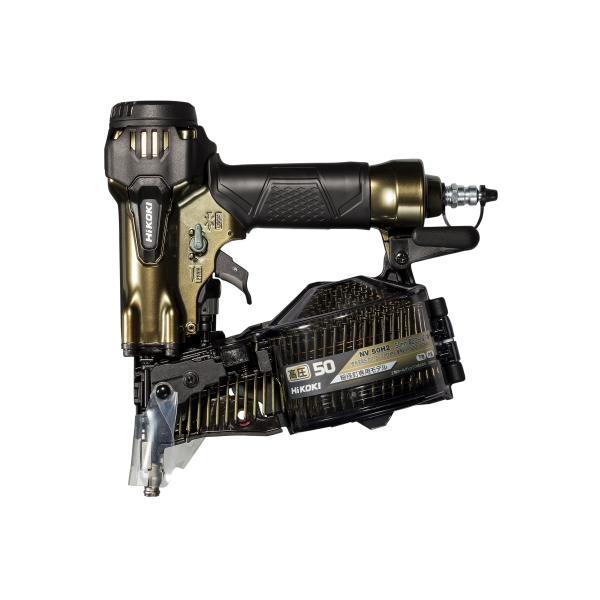 HiKOKI ハイコーキ 50mm 高圧ロール釘打機 NV50H2 未使用品 エアダスタ無し HIKOKI NV50H2 高圧ロール釘打機 エア工具 エアダスタ不付 ※ケース別売
