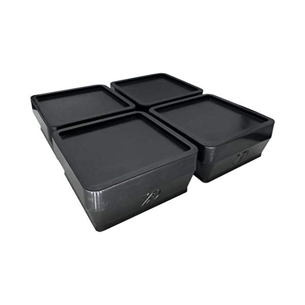 他サイト： タツフト TFi-5505 洗濯機高さ調整、防音、防振ゴムマット 4個入(763271) 4573376900138の商品画像