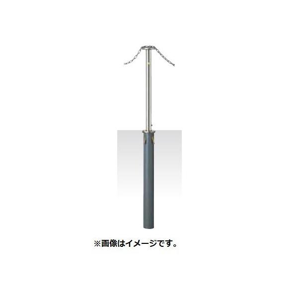 MEDOMALK メドーマルク J-5R (取替支柱のみ) 上下式ポール(キャップ付) Φ48.6 ステンレス製 クサリ頭部通し 【代引不可/沖縄離島配送不可】 :medom-005:家ファン! !店 通販 MEDOMALK メドーマルク J-5R (取替支柱のみ) 上下式ポール(キャップ付) Φ48.6 ステンレス製 クサリ頭部通し