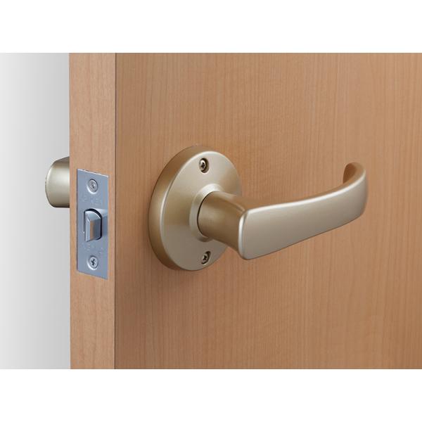 他サイト： 川口技研 取替用レバーハンドル TKレバー  DT1-1M-MG 空錠 ゴールド バックセット60mmの商品画像