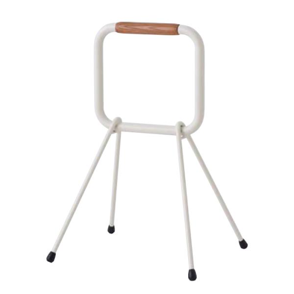 立ち上がり補助手すり LOHATESロハテス　ホワイトLH-03WT-Rマツ六 マツ六 LOHATES（据置式手すりロハテス) (500-0050) LH-03WT-R