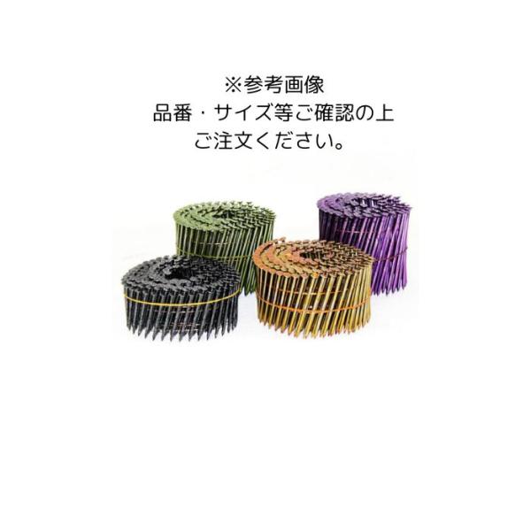 ワイヤー連結カラーN釘 N50 (黒) 250本×10巻 N釘連結釘 JIS規格品 : 家