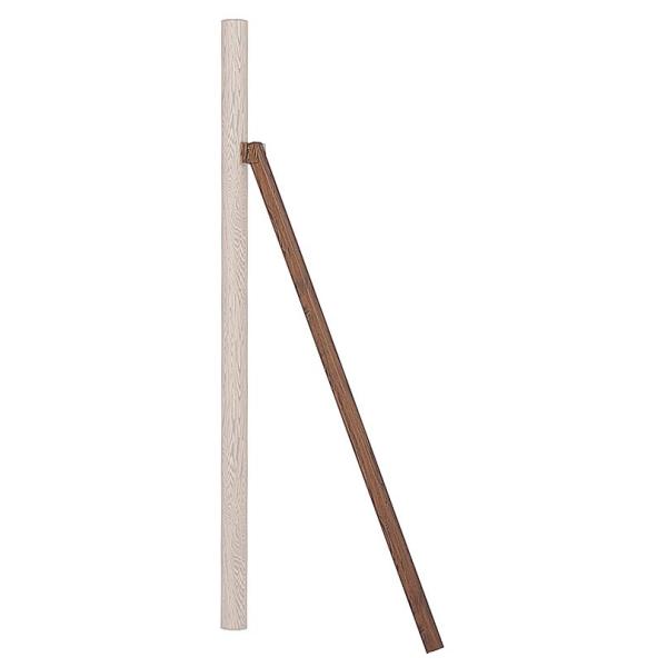 アルミ 焼角 角材 控柱 （取付金具付） 40×40×L2400 タカショー SH-01 アルミ 焼角 控柱 （取付金具付） 40×40×L2400 ※直送