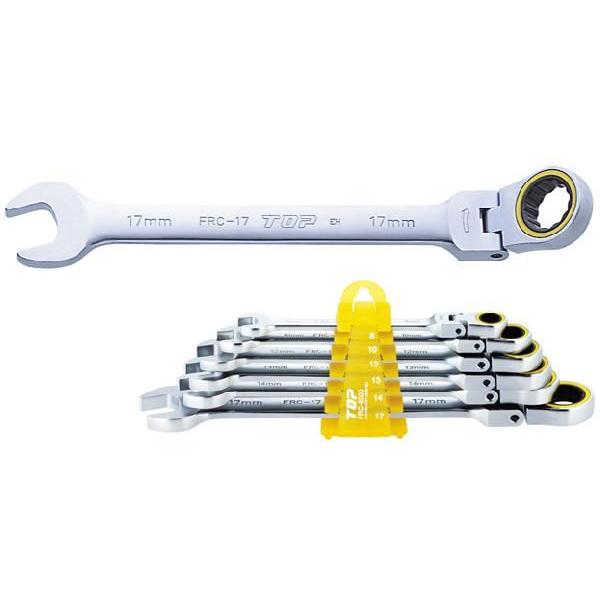 TOP トップ工業 FRC-6000 首振りラチェットコンビ 6丁組首振り  