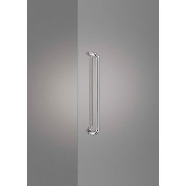 ユニオン T2161-01-001-W ドアハンドル 浴室・シャワーブース用 L600