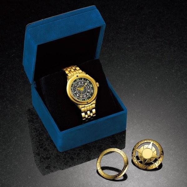 聖闘士星矢 黄金の聖域ウォッチ プレミコ公式 グッズ 腕時計 メンズ ゴールド ベゼル付き 数量限定 メタルバンド コラボ インペリアルエンタープライズ Buyee Buyee Japanese Proxy Service Buy From Japan Bot Online