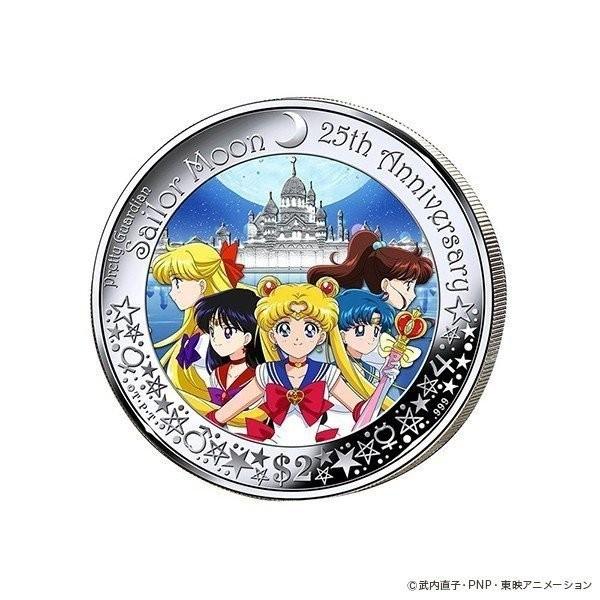 美少女戦士セーラームーン25周年記念 公式カラー銀貨 Ieiオンラインショップyahoo 店 通販 Yahoo ショッピング