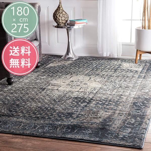 メダリオン柄 男前 ヴィンテージ風ラグ デニムブルー 絨毯 カーペット Tracce Tc02 Vintage Castle Medallion 180 275cm 0owtc02a Pir 180 Ierug ヤフーショッピング店 通販 Yahoo ショッピング