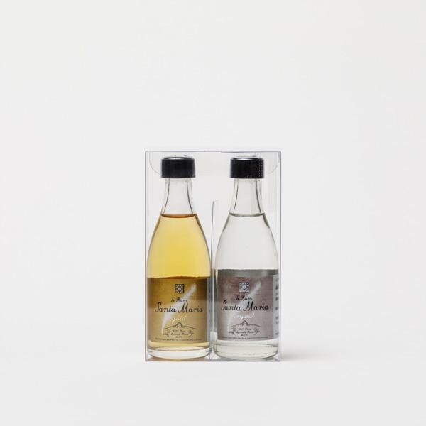 国産ラム・ギフトBOX入り ゴールド&クリスタル 50ml : 伊江島 国産ラム・ギフトBOX入り ゴールド&クリスタル 50ml : 伊江島