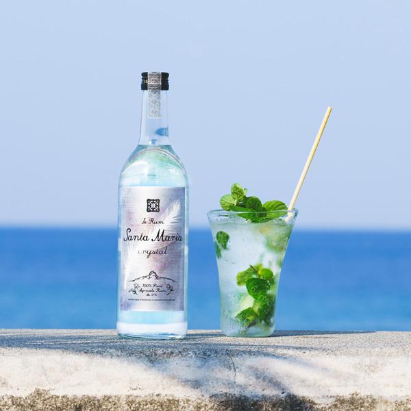 国産ラム　イエラムサンタマリア　ステンレスタンク熟成クリスタル720ml　※ご購入数量により送料を加算させて頂く場合がございます。